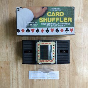 2 Deck Automatic "Push Button" Card Shuffler